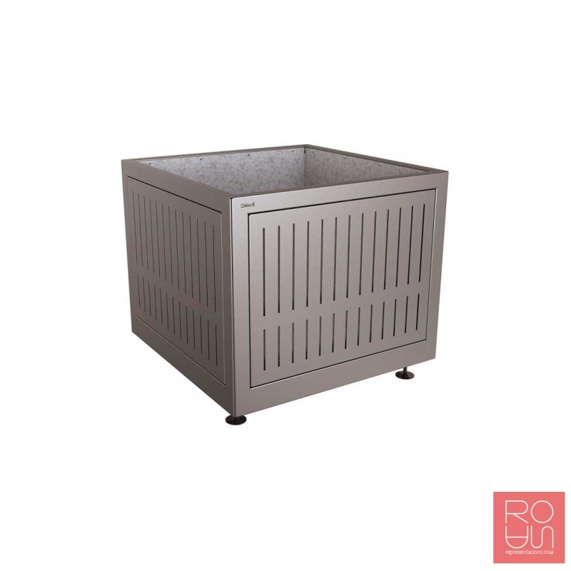 Jardinera per a palmeres Silaos en només acer